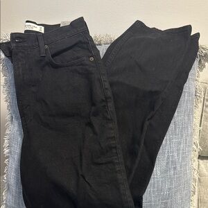 Abercrombie & Fitch Black Flare Jeans